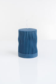 Fall/Winter Collection Shape Candles - Navy