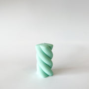 Swirl Pillar Candle