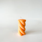 Swirl Pillar Candle