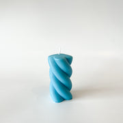 Swirl Pillar Candle